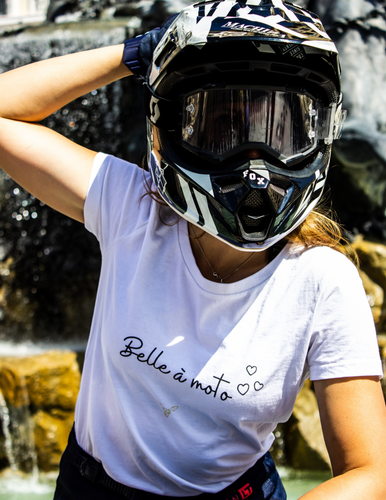 T-shirt col large #BelleàMoto - IMPERIAL ROAD